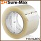 Sure-Max 12 Rolls Extra-Wide Shipping & Packing Tape (3" x 110 yard/330' each) - Moving & Adhesive Carton Sealing - 2.0mil Clear